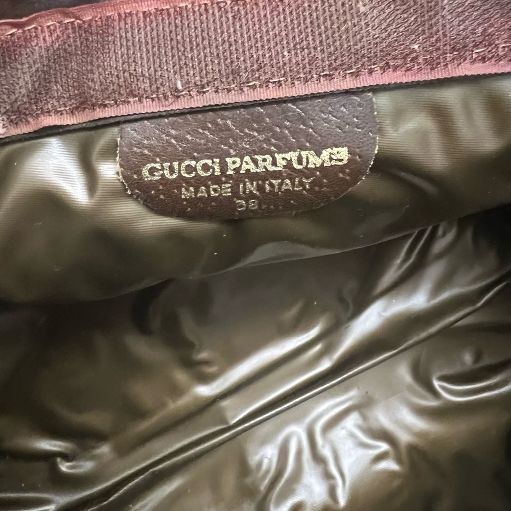 GUCCI Parfums Sherryline Clutch or Travel Bag w/ COA - Picture 7 of 9